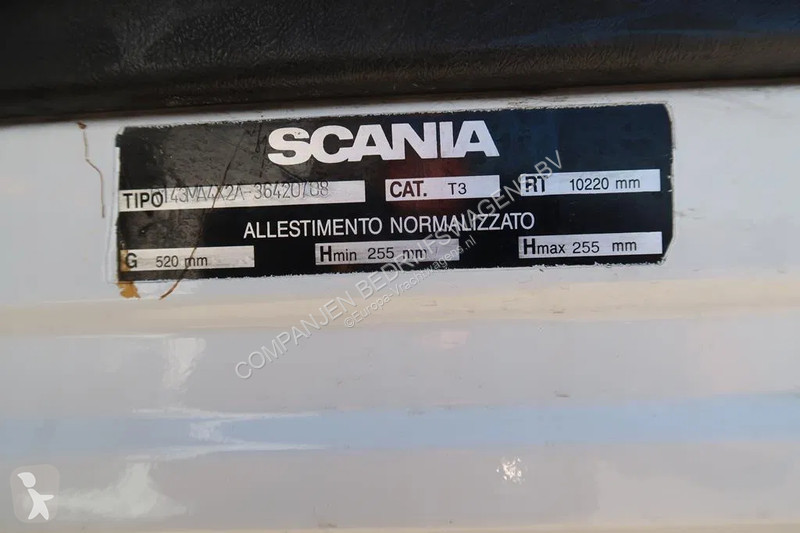 Kamion Scania R143-420 V8 EFFER 8200 Kraan -...