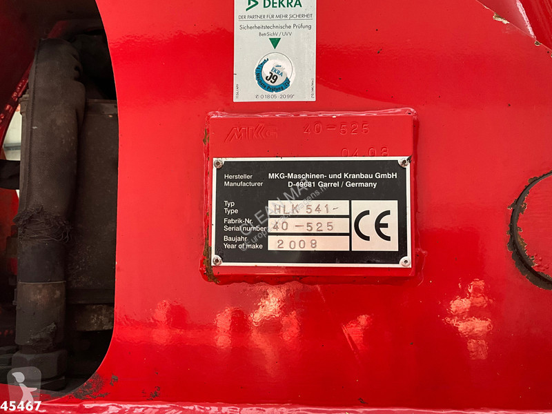 Camion Iveco 500 6x4 MKG 54 Tonmeter laadkraan