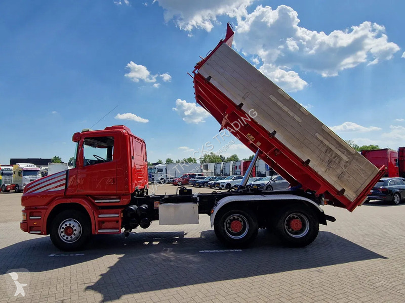 Camion Scania T124-420 6x4 - Tipper - Retarder...