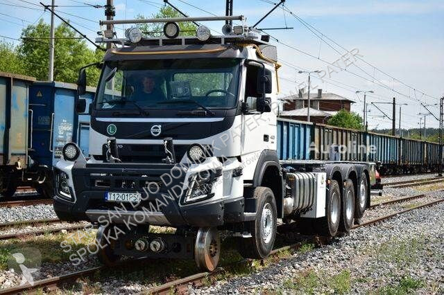 Camion Volvo NEW FMX 8x4 RAIL ROAD SCHIENEN TWO...