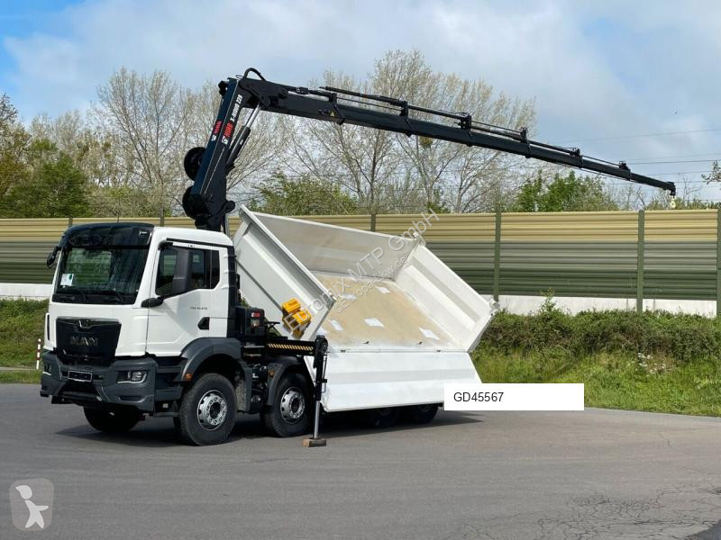 Camión MAN TGS 8x4/Euro6e Euromix Kipper Hiab...
