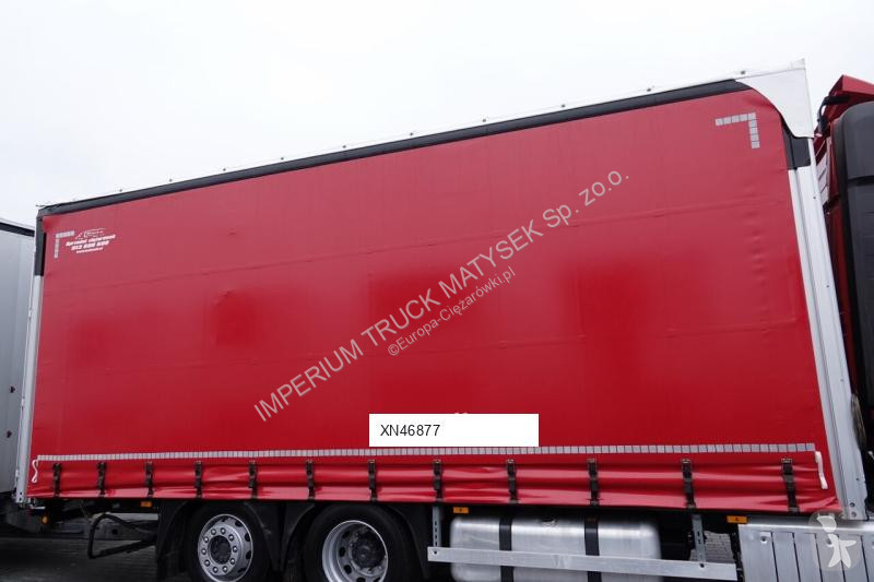 Kamion s návěsem  Camion rideaux coulissants +...
