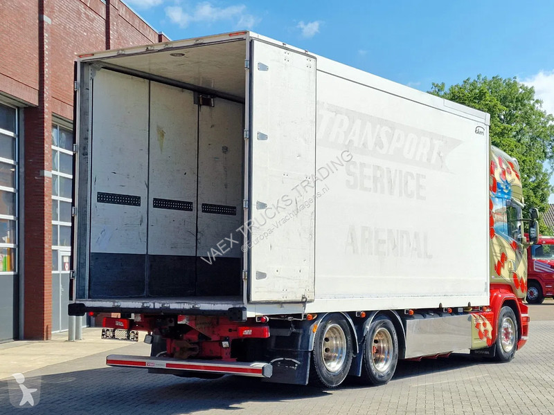 Lastbil Scania 580 V8 Topline 6x2 - Box with...