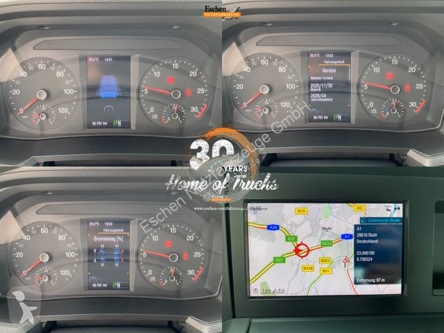 Lastbil MAN 12.250 | MEILLER*3x Sitze*Navi*2x...
