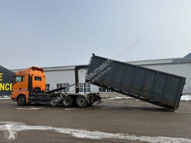 شاحنة MAN TGX 6X2 Abrollkipper Blatt Luft Lift Ret