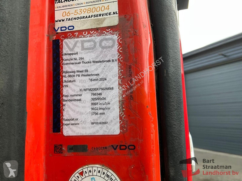 Lastbil Terberg FM2000-T 8x8 Euro 5 met 22,1m3...