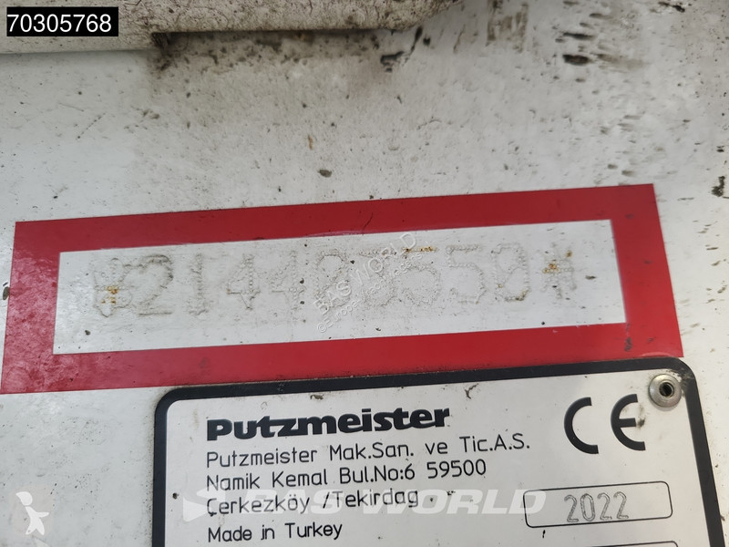 شاحنة Mercedes 3240 8X4 38mtr Putzmeister BSF...