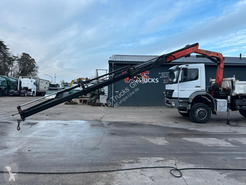 Camion Mercedes 1824 4x4 EU5 DSK, Palfinger...