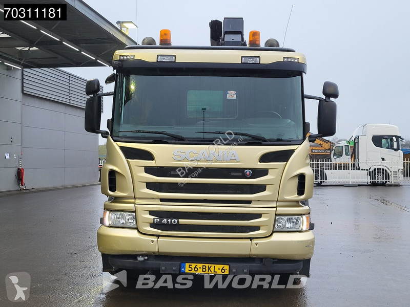 شاحنة Scania P410 P 8X4 N-Truck HMF 1800K3 Kran...