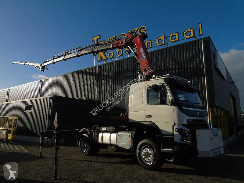 شاحنة Volvo 500 + 4x4 + HMF 4020 5x + JIB 4x 30...