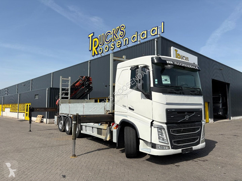 شاحنة Volvo 500 8x4 + PALFINGER PK 34002 6x EXT...