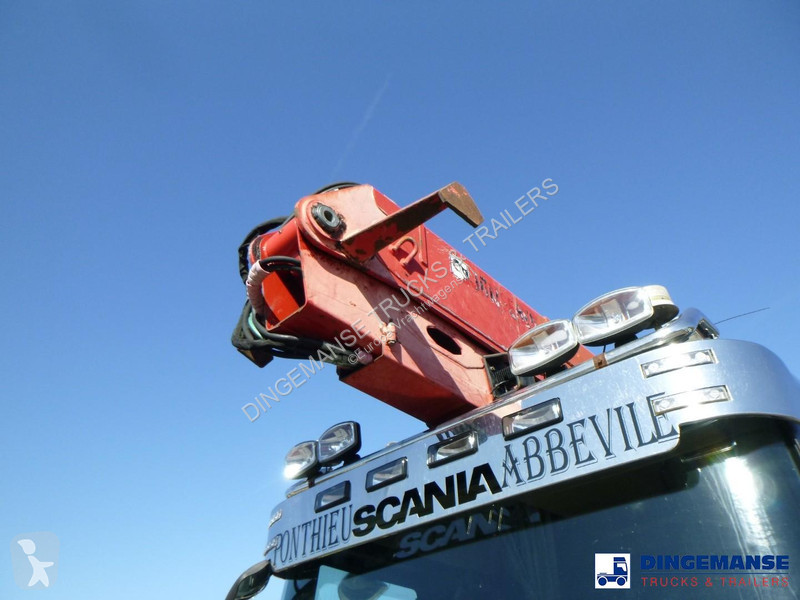 Lastbil Scania 580 6x4 Euro 6 + Jonsered 2850...