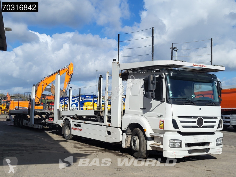 شاحنة Mercedes 1833 4X2 Kassbohrer SSV-01 car...