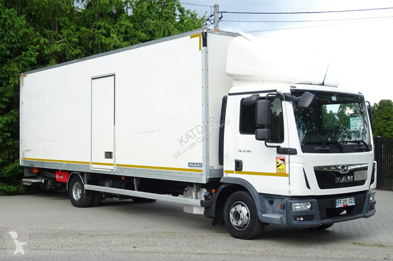MAN TGL 12.190 Euro 6 kontener 20 pal winda...