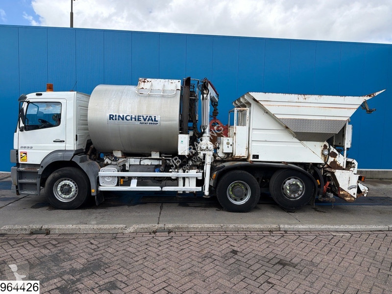 شاحنة Mercedes 2533 6x2, PTO, Maxilift, asphalt...