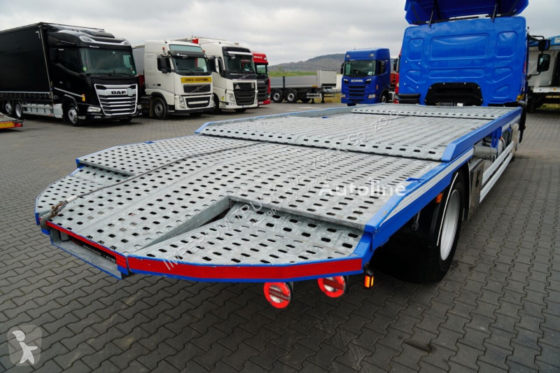 شاحنة Renault D WIDE 380 DE11 / 4X2 / LAWETA 8...