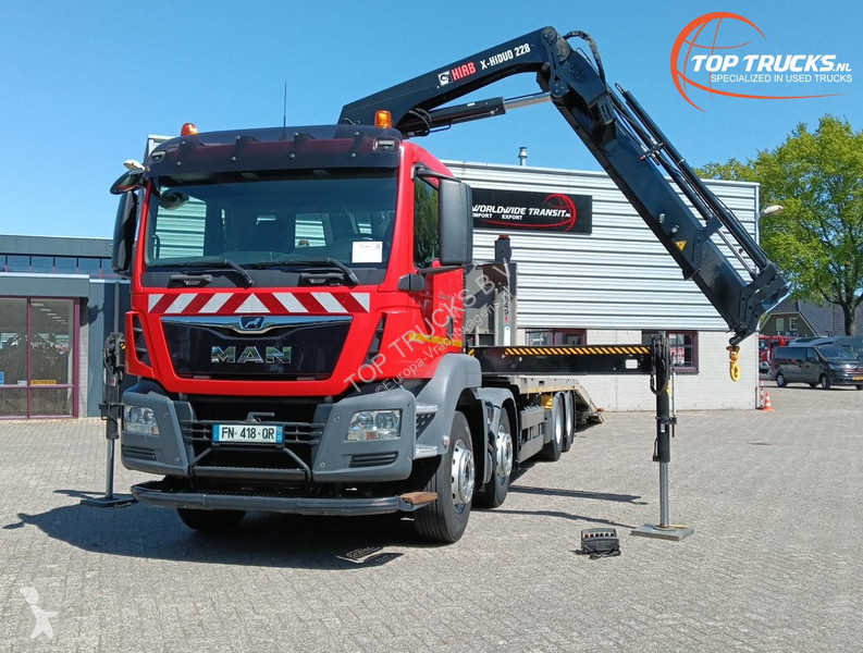 شاحنة MAN 35.360 8x2 - Hiab 22TM Crane, Machine...