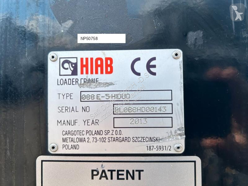 شاحنة Iveco 120E25 Pritsche +HIAB XS 088 Kran