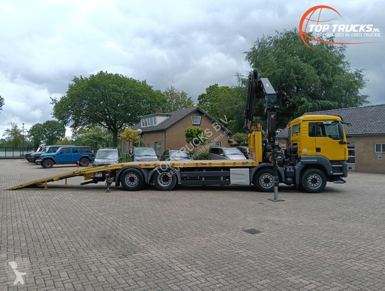 شاحنة MAN 35.500 8x2 - Hiab 37.7TM Crane,...