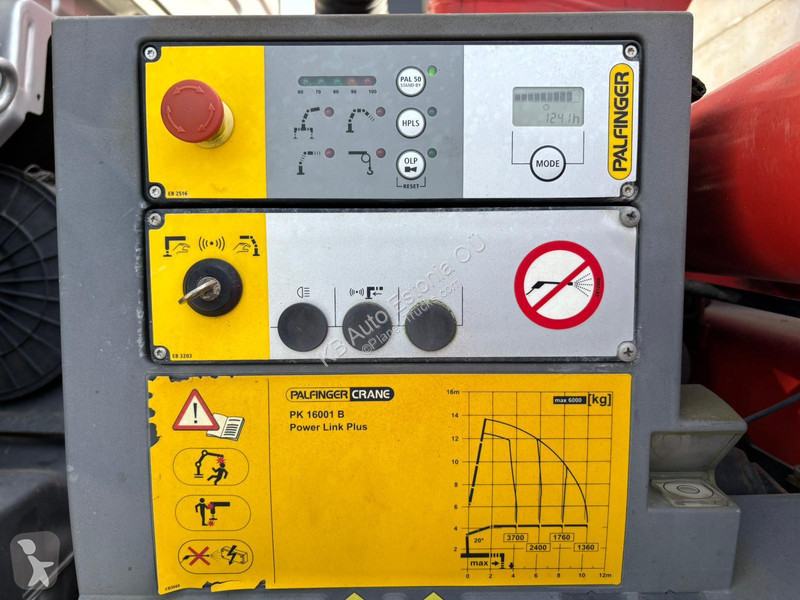 Lastbil MAN TGA FNLC Palfinger PK 16001 (2010...