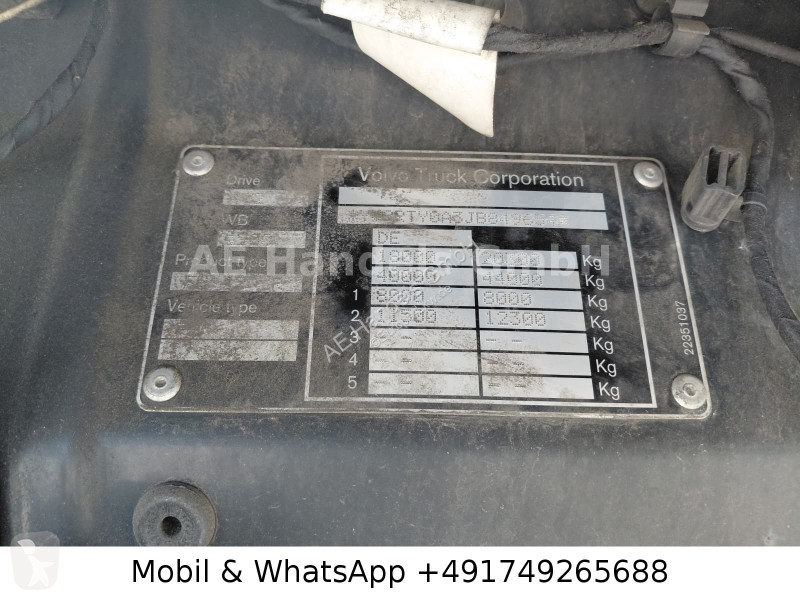 شاحنة Volvo FH 460 GlobeXL LL Wellmeyer...