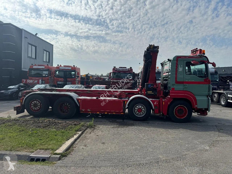 شاحنة MAN 35.480 8X4 HMF 2420 K5 + HMF ABLE +...