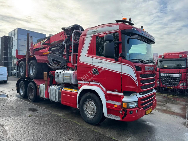 شاحنة Scania R580 6X4 EPSION S27088 2 AXE HANGER