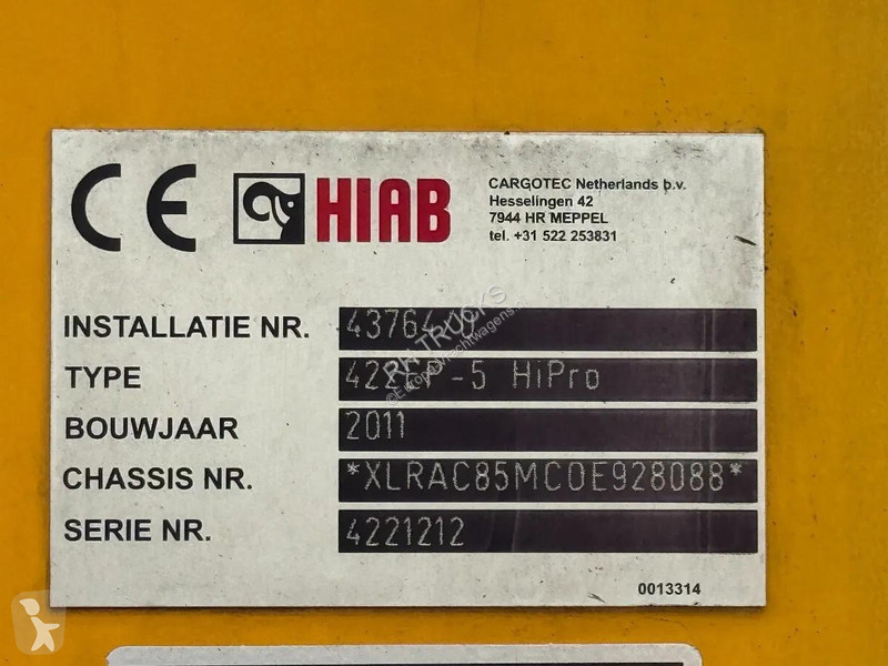 شاحنة DAF 85410 8X2 HIAB 422EP5 + REMOTE CONTROL