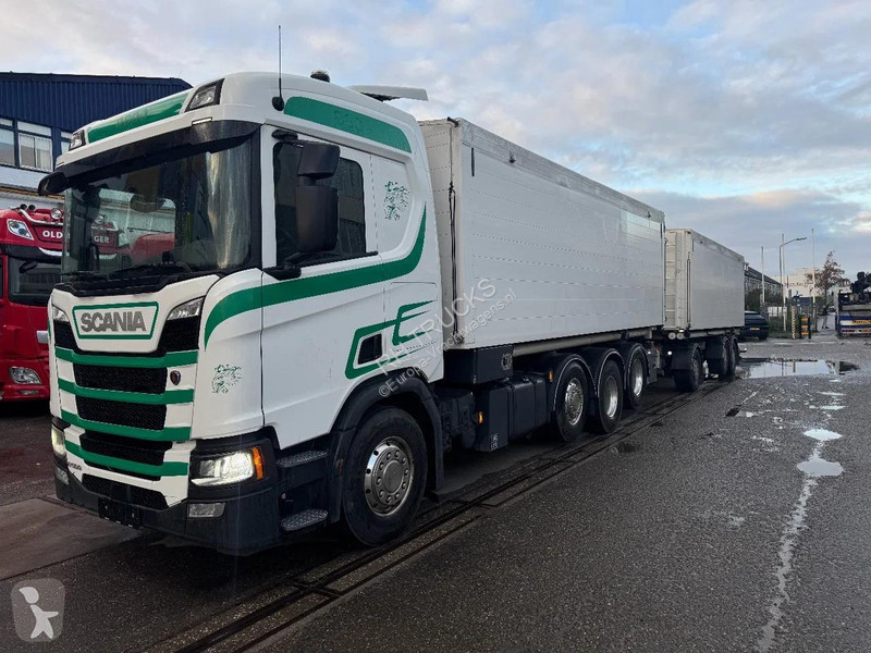 شاحنة Scania R500 NS 8X2 EURO 6 + NBS HANER KIPPER