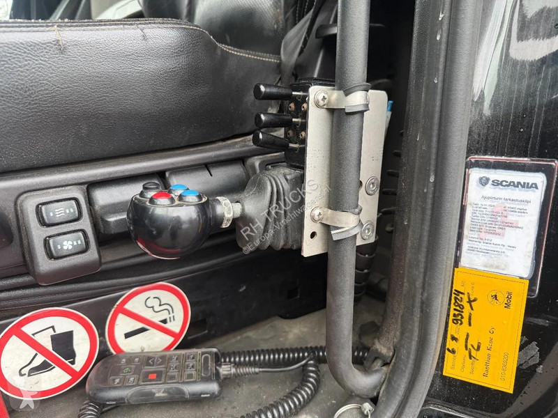 شاحنة Scania R650 V8 6X2 EURO 6 + VD HOOKIFT