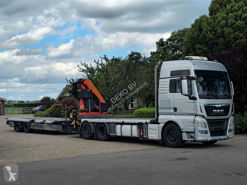 شاحنة MAN TGX 26400 CRANE TRUCK 34002 34tm...
