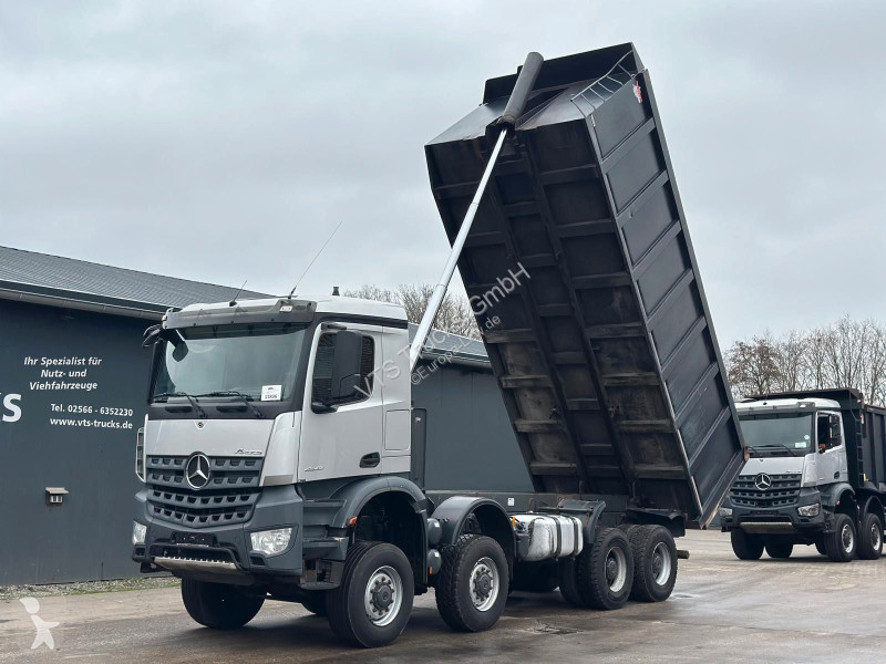شاحنة Mercedes 4148AK BB 8x8 Kipper 33m³ 3x...