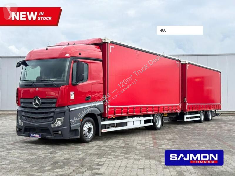 Camion Mercedes ACTROS L / ZESTAW TANDEM 120 M3...
