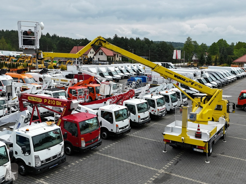 Camion Mercedes Zwyżka WUMAG WT 170 17m w bok...