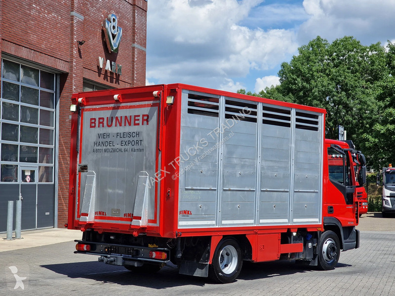 شاحنة Iveco 75.190 - Finkl Livestock 1 deck -...