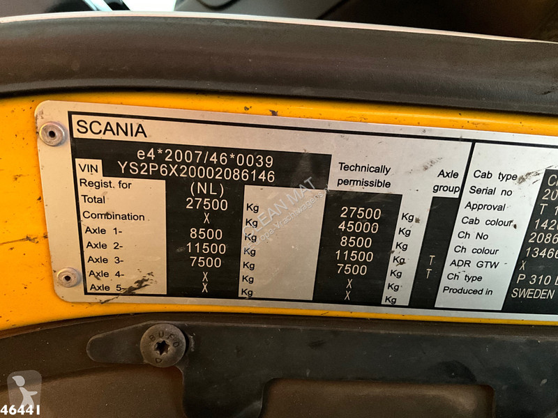 شاحنة Scania P 310 CN Chassis cabine Retarder...