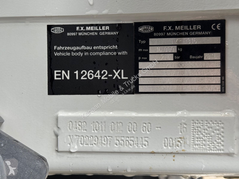Camion  MAILLER  TYP D316 Neuwertig  Aufbau für...