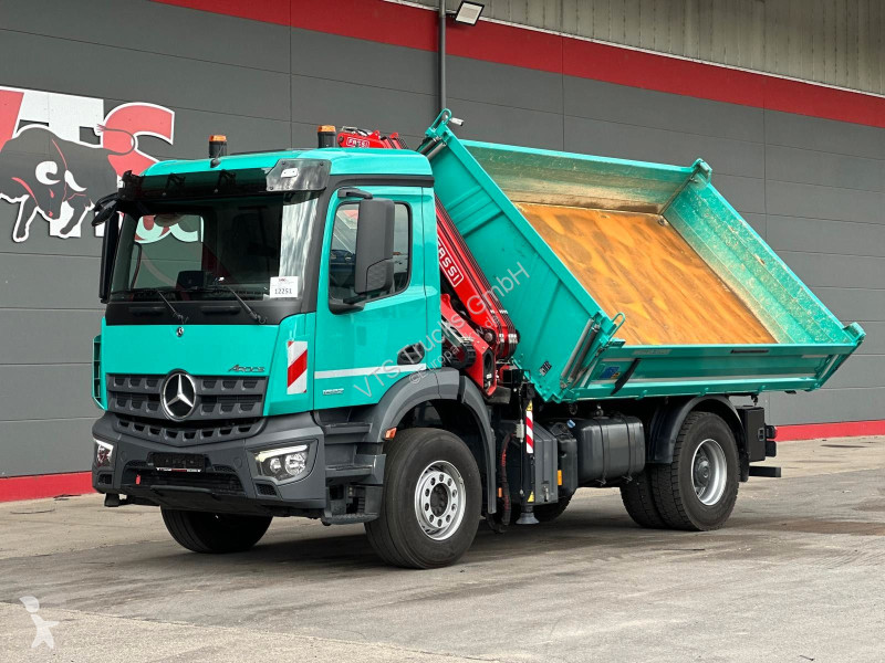 Camión Mercedes 1832 K 4x2 MEILLER & FASSI...