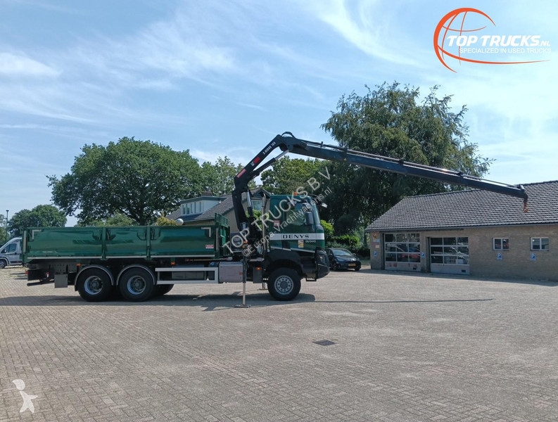Camion Renault K 460 6x6 -HIAB 18TM Crane,...