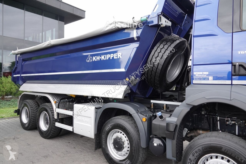 Kamion MAN TGS / 8X6 / WYWROTKA / TYLNOZSYPOWA...