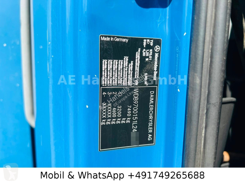 شاحنة Mercedes 2 816 S BB 4x2 Pritsche *Manual