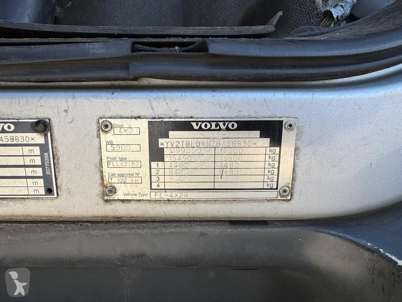 شاحنة Volvo FL 280 4X2 EURO 5 - TÜV UNTILL...