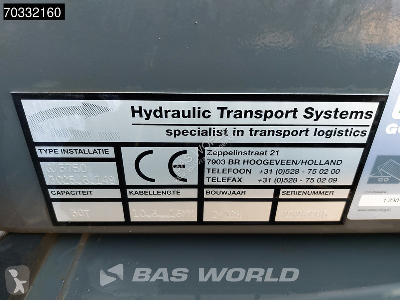 شاحنة Mercedes L 2848 6X2 HTS 30 tons cable...