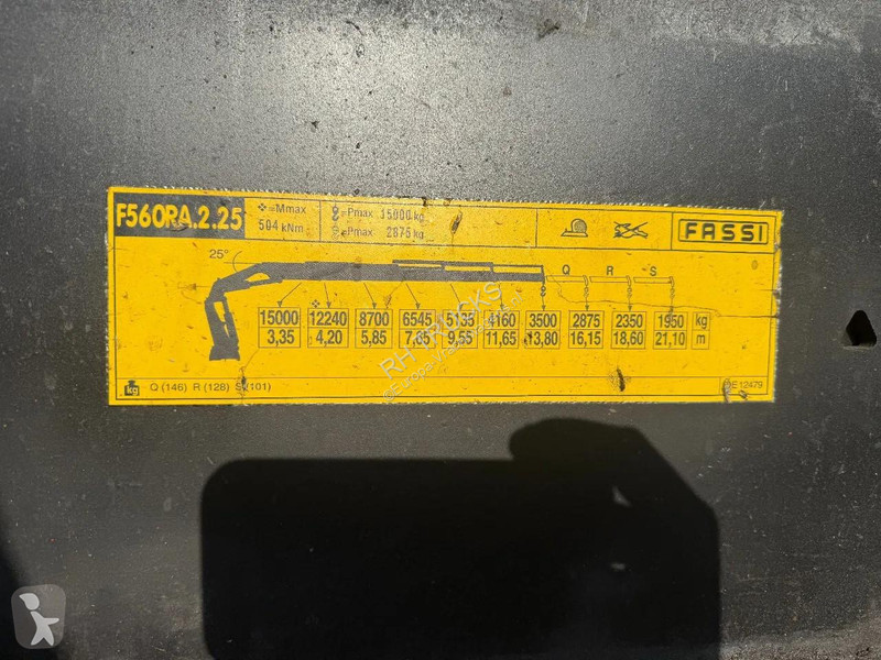 شاحنة Scania G440 8X2 EURO 5 + FASSI F5602.25 +...