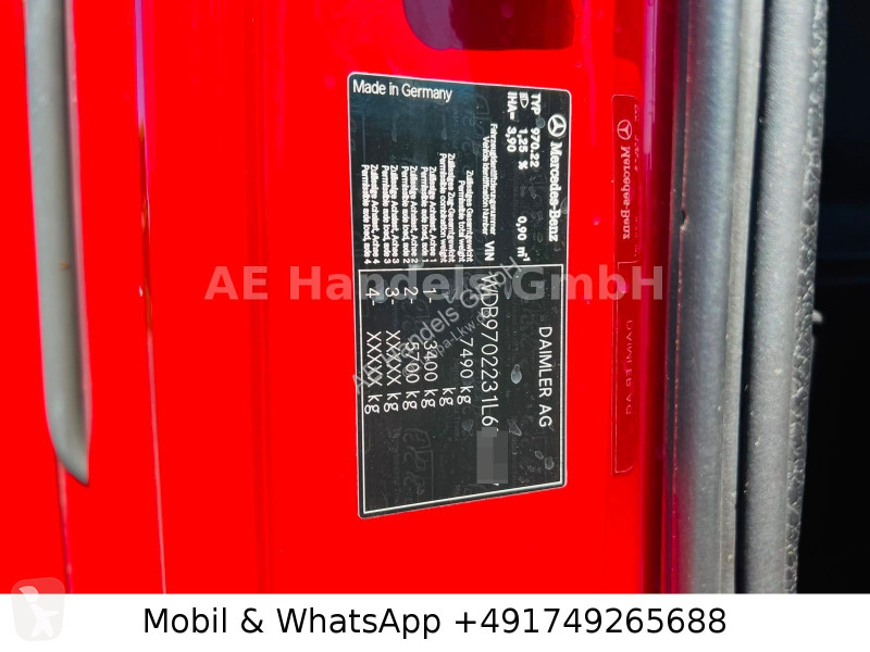 شاحنة Mercedes II 816 S BL...