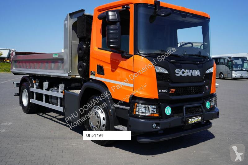 شاحنة Scania P 410 / XT / E 6 / WYWROTKA /...