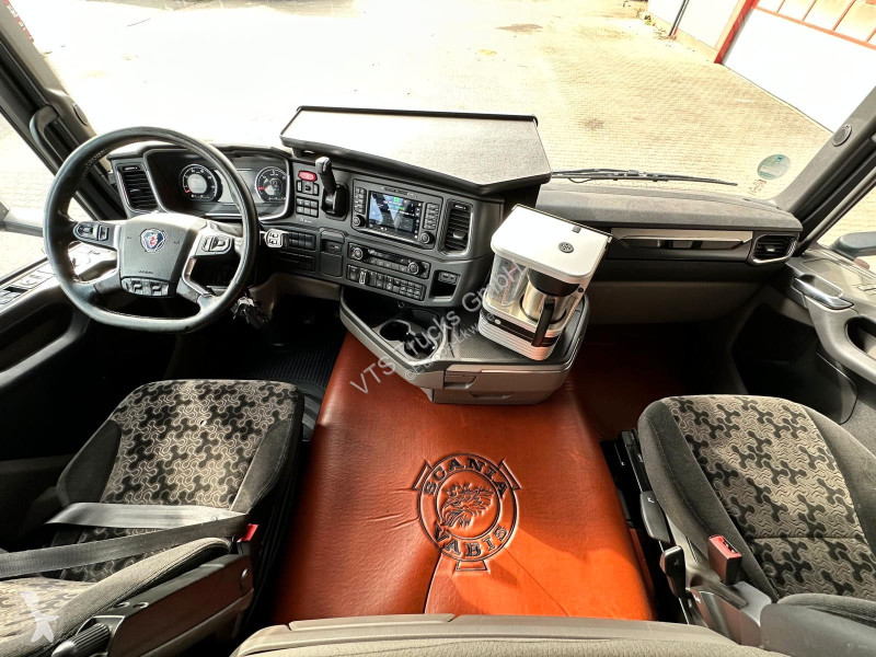 Lastbil Scania R450 6x2  & Fliegl/ FASSI...