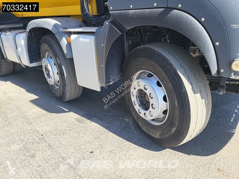 شاحنة MAN TGS 8X4 15m3 tipper steel suspension...