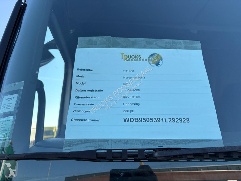 شاحنة Mercedes 1833 + MANUAL + SLEEPCAB +...