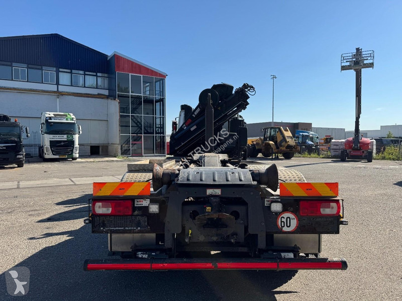 شاحنة DAF 400 8X4 EURO 6 + HIAB X-HIDUO 256EP-4...